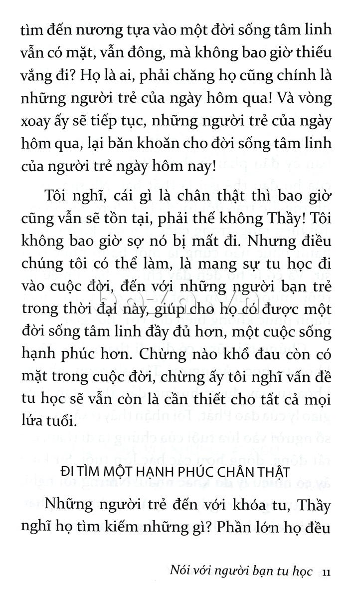Trích đoạn 2 Sách sống đẹp " Nói với người bạn tu học" Nguyễn Duy Nhiên