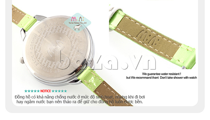 Đồng hồ nữ Mini MN969 Cung đàn mùa xuân có khả năng chống nước