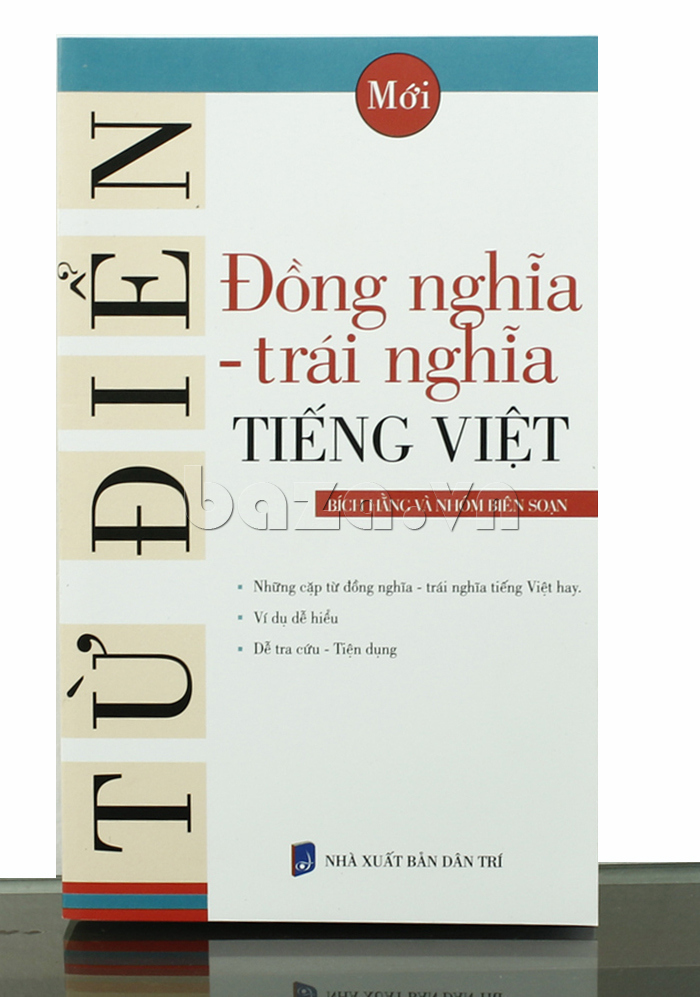 Từ điển đồng nghĩa - trái nghĩa tiếng Việt