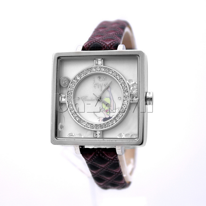 Đồng hồ nữ Julius EK-1004 Mặt lồng trong mặt độc đáo