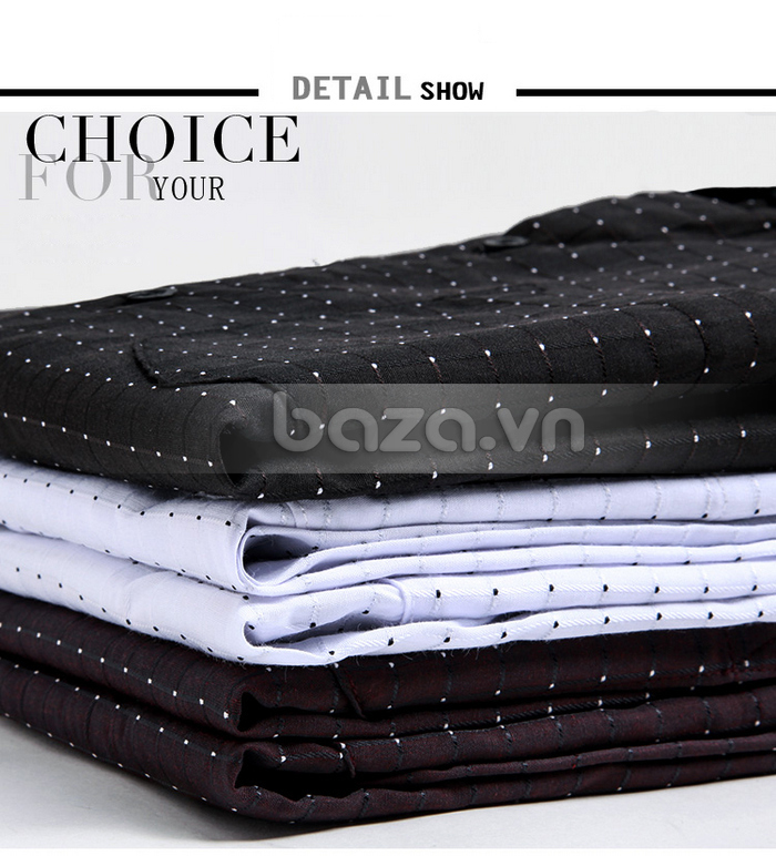 Baza.vn: Sơ mi nam K-Jeans YC-562- chi tiết sản phẩm 