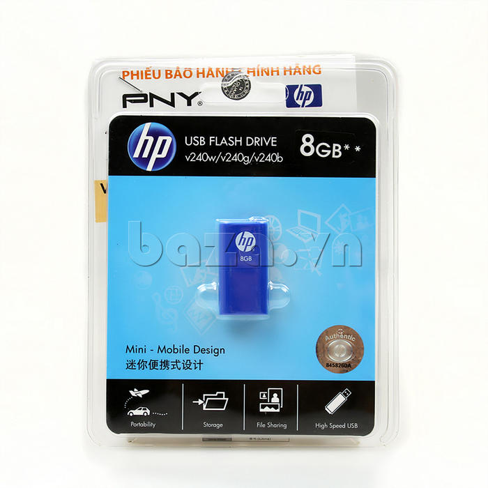 Thẻ nhớ USB HP 240 8G có bảo hành chính hãng