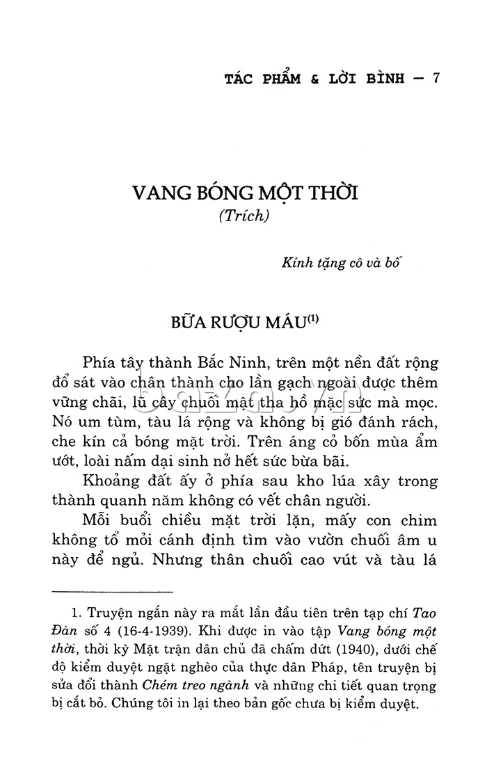 Nguyễn Tuân - Tác Phẩm & Lời Bình 