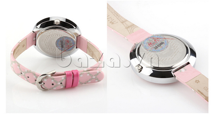 Đồng hồ nữ Mini MN1093 Mặt thỏ ngộ nghĩnh tem bảo hành chính hãng 