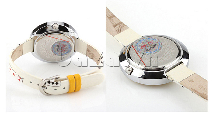 Đồng hồ nữ Mini MN1093 Mặt thỏ ngộ nghĩnh khóa gài tiện dụng 