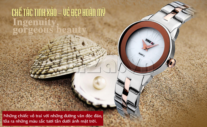 Đồng hồ nữ Time2U 93-58911 vẻ đẹp hoàn mỹ