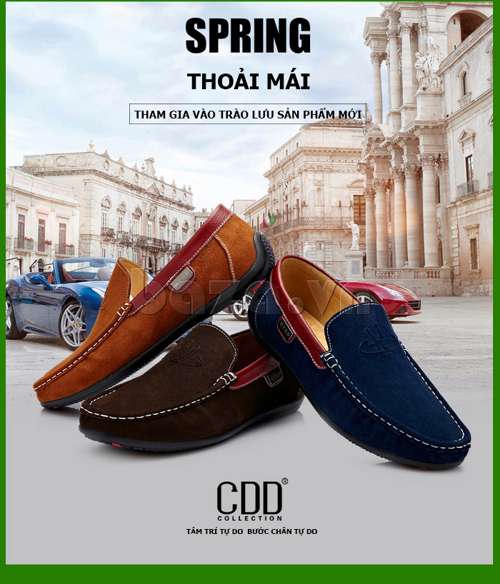 Giày loafers nam thời trang CDD D533