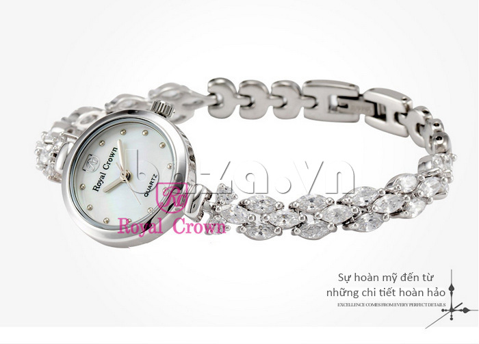 Đồng hồ lắc tay nữ Royal Crown - Sự hoàn mỹ đến từ những chi tiết hoàn hảo