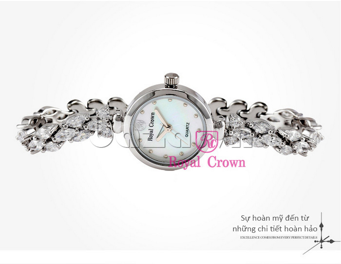 Đồng hồ lắc tay nữ Royal Crown khẳng định vẻ đẹp của đồng hồ chính hãng