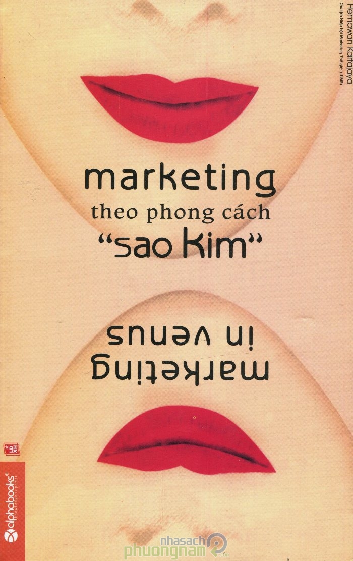 Sách Marketing bán hàng "Marketing theo phong cách sao Kim" của tác giả Hermawan Kartajaya 