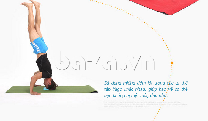 Đệm lót tập Yoga chống trơn EG MK2901 - bảo vệ cơ thể