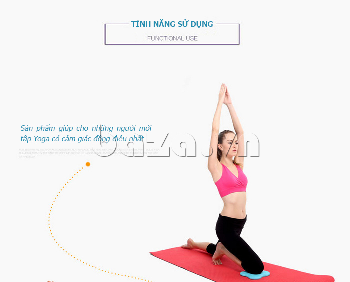 Tính năng sử dụng của Đệm lót tập Yoga chống trơn EG MK2901