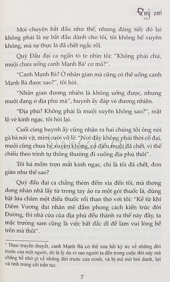 Quỷ sai-Tác giả: Thập Thất trích dẫn hay 