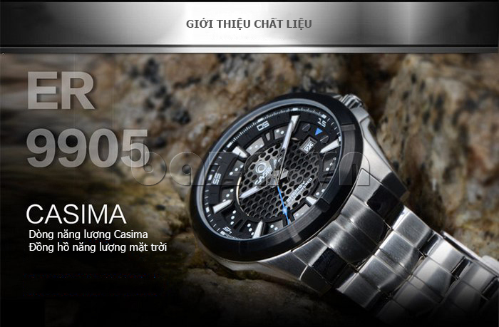 Đồng hồ nam năng lượng Casima ER-9905  