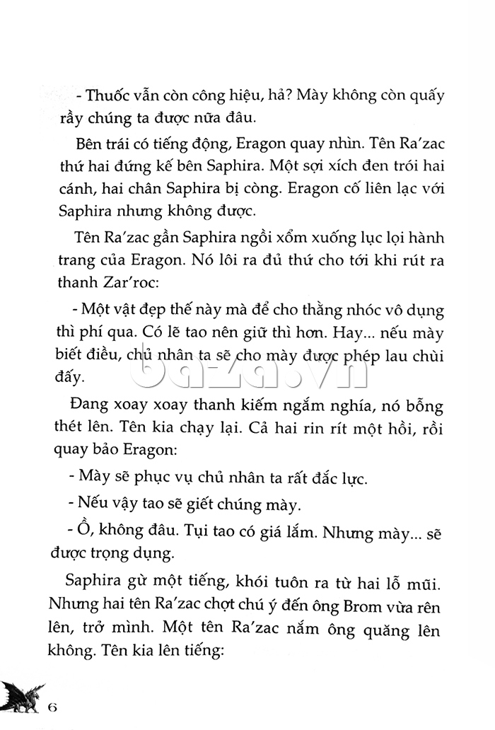 Eragon - Cậu bé cưỡi rồng 02 sách văn học hay 