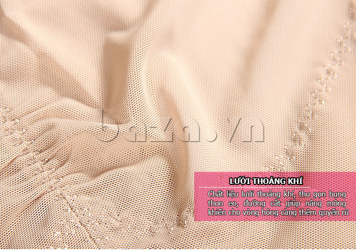 quần lót tạo dáng siêu mỏng cho nữ Moveon MS8809 vải lưới thoáng khí