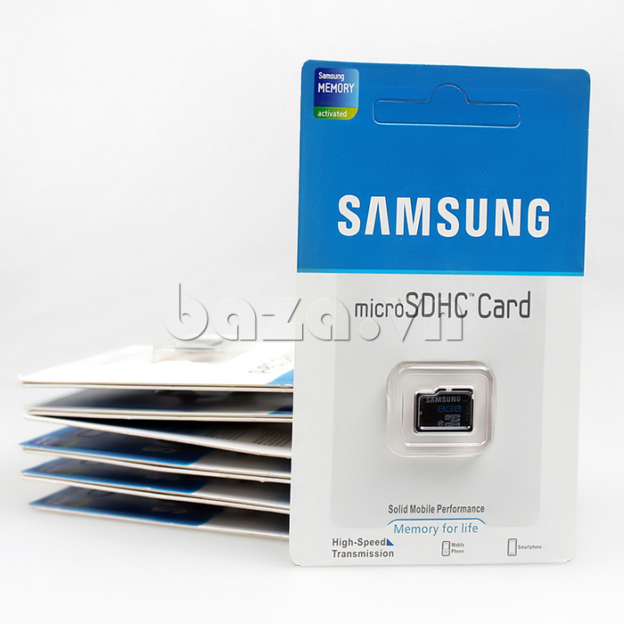 Thẻ nhớ Samsung 16GB class 10 giúp bạn thỏa thích lưu ảnh và nhạc