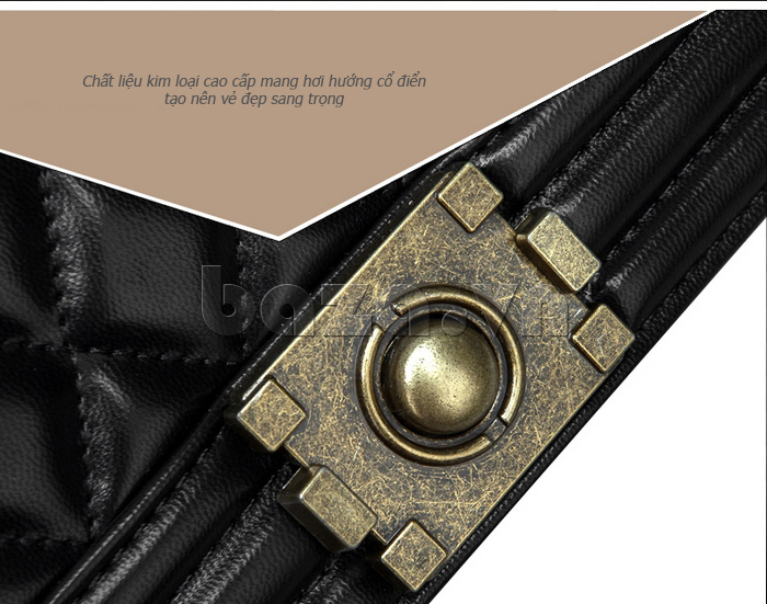 Túi nữ kiểu dáng Chanel Binnitu chất liệu cao cấp 