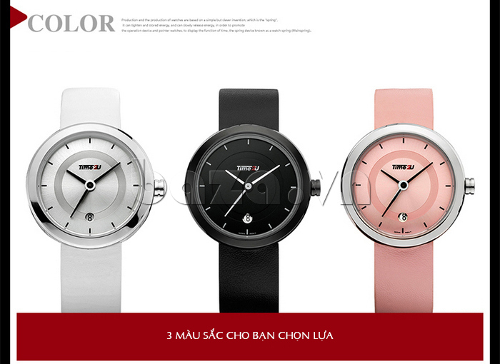 Đồng hồ nữ Time2U 91-28887 màu sắc đa dạng 