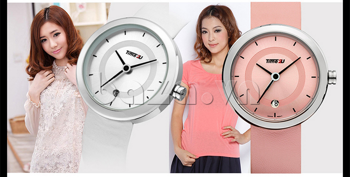  Đồng hồ nữ Time2U 91-28887 đồng hồ thời trang nữ mới 