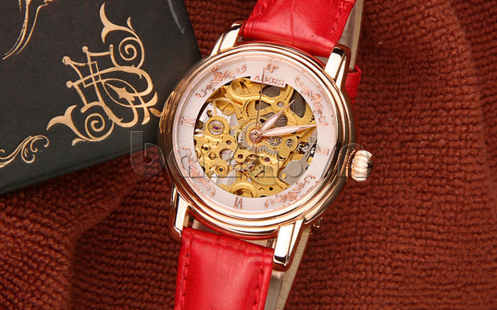 Đồng hồ cơ nữ Aiers B202L kiểu dáng thời trang