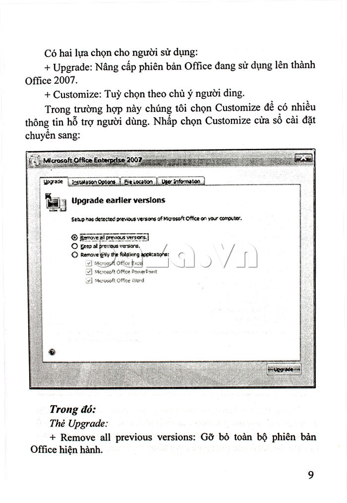 Hướng dẫn sử dụng Excel 2007 - baza.vn