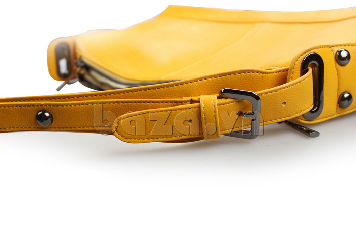 Túi xách nữ đeo vai Styluk KS54PU màu vàng nổi bật 