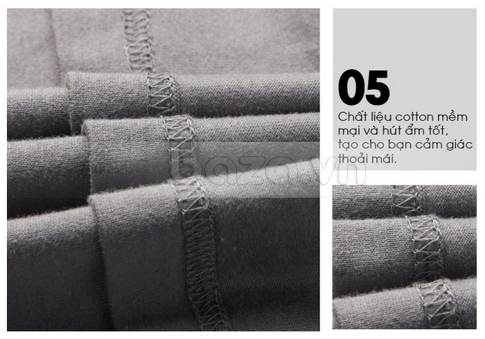 Baza.vn: Áo nam thu đông Royal Family FL024887 chất liệu cotton mềm mịn 
