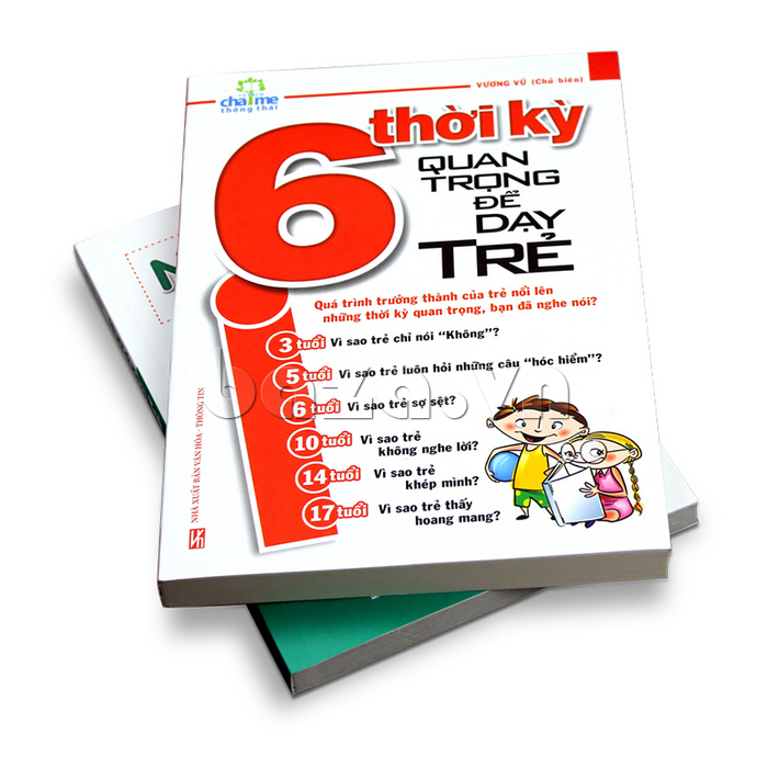 6 Thời kỳ quan trọng để dạy trẻ sách cần thiết