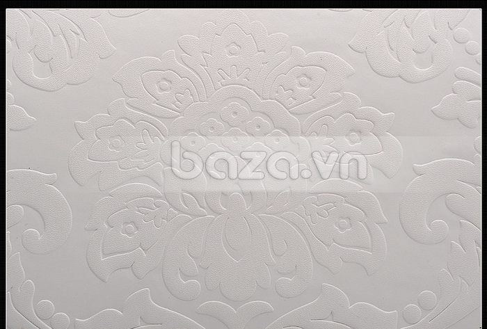 Baza.vn: Túi xách thời trang nữ Binnitu phong cách cổ điển in hoa làm họa tiết 