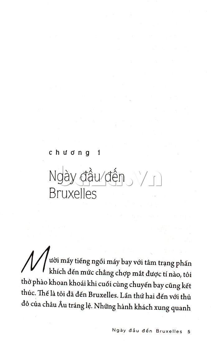 Dương Thụy - Cung đường vàng nắng cái nhìn khác về nước Bỉ