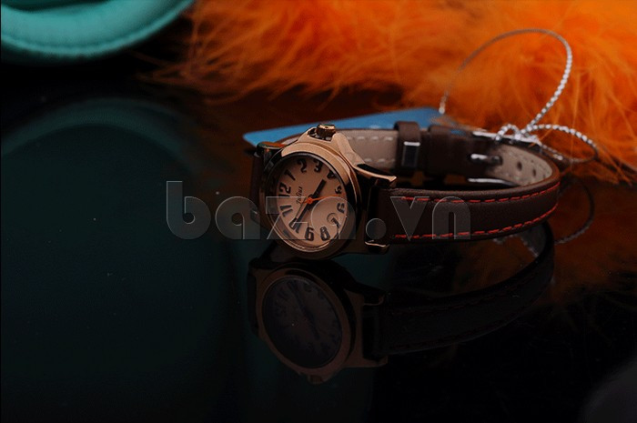 Đồng hồ nữ Julius JA-697 dây da thời trang cuốn hút