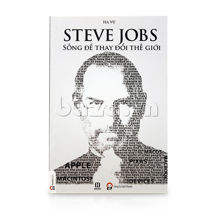 sách văn hóa xã hội " Steve Jobs - Sống để thay đổi thế giới "  hồng đức