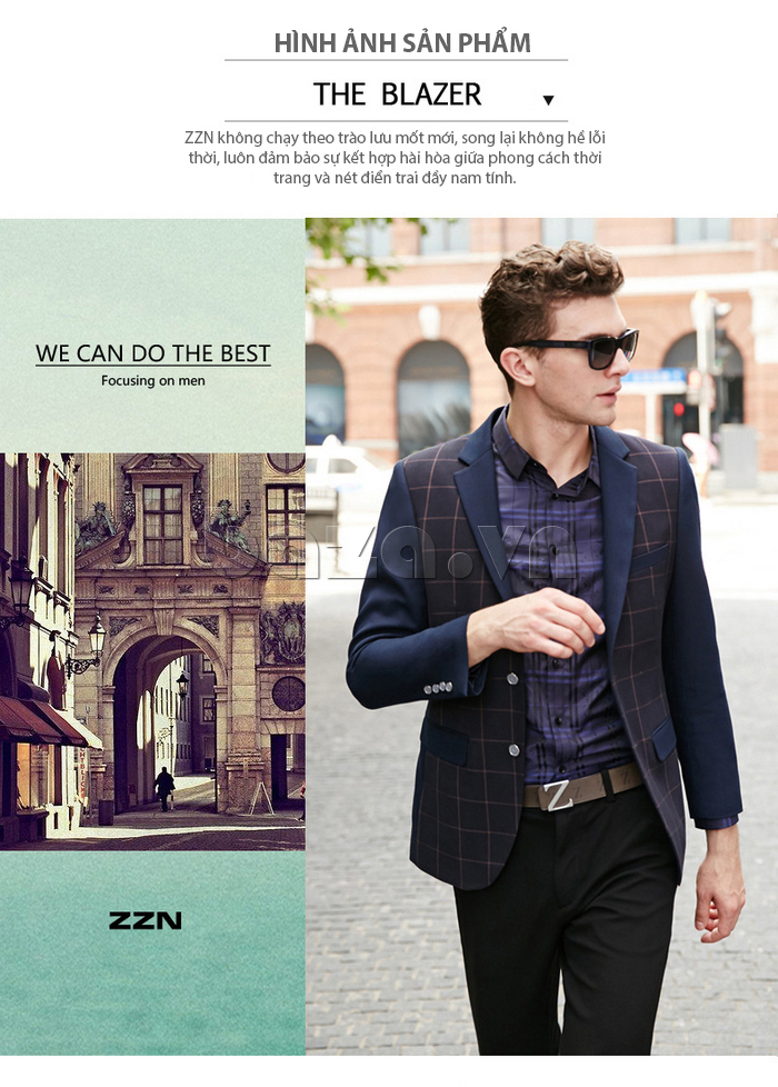 Áo vest nam ZZN luôn đảm bảo sự kết hợp hài hòa giữa phong cách thời trang và nét điển trai đầy nam tính