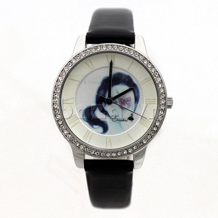 Đồng hồ nữ Julius EK-1003 mặt thiếu nữ