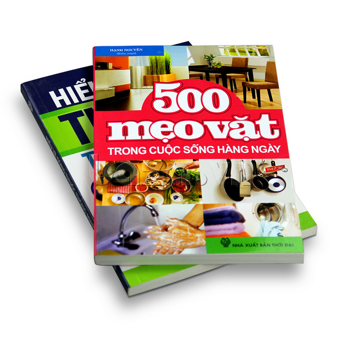 Sách 500 mẹo vặt trong cuộc sống hàng ngày - sách kiến thức bổ ích