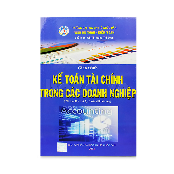 bìa trước sách Giáo trình Kế toán tài chính trong các doanh nghiệp đã bổ sung và biên soạn phù hợp