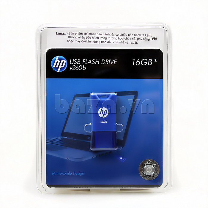 Thẻ nhớ USB HP V260B 16G hiện đại giúp lưu trữ dữ liệu