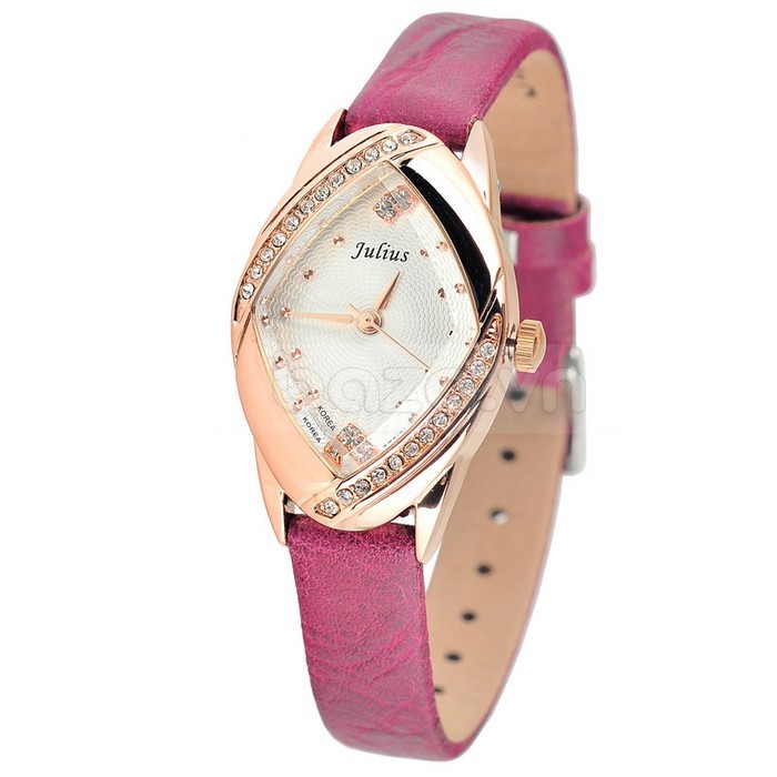 Baza.vn: Đồng hồ nữ Julius JA660 dây đeo hồng