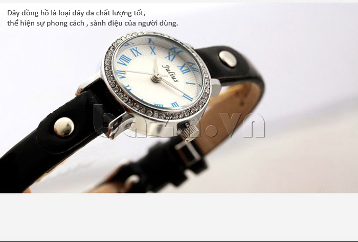 Đồng hồ nữ Julius JA-667 chất lượng tốt, thể hiện sự phong cách cho người sử dụng