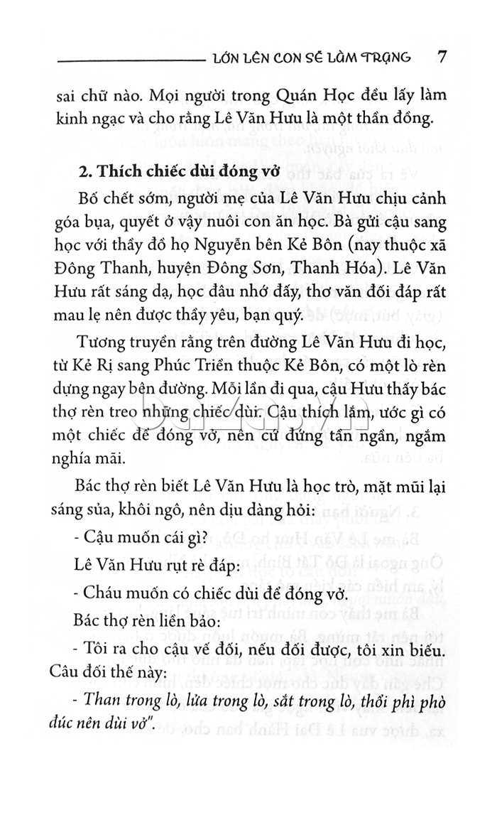 Sách hay Lớn lên con sẽ làm trạng - Kể chuyện thần đồng Việt Nam
