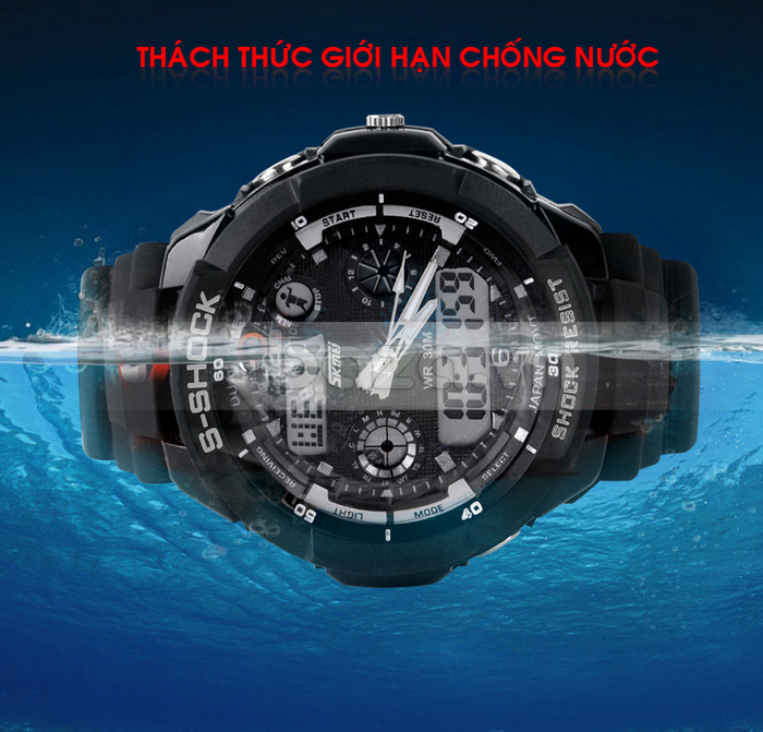 Đồng hồ thể thao S-Shock SK-0931 cao cấp