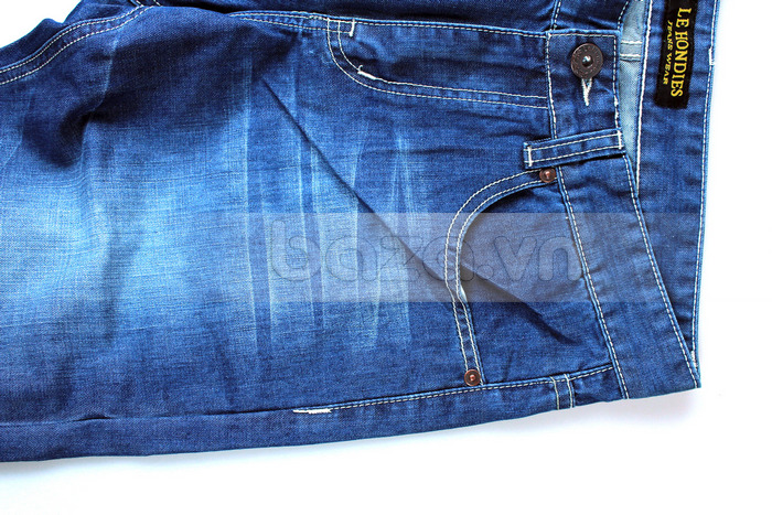 quần Jeans nam LeHondies 733 thiết kế mài trẻ trung, cá tính