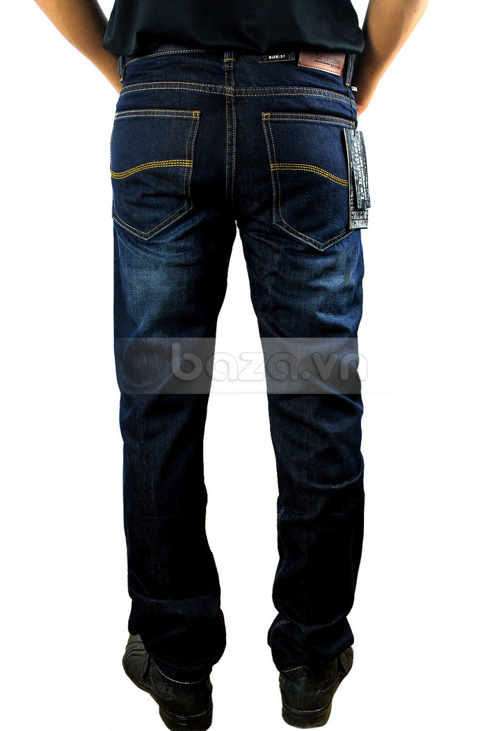 quần Jeans nam LeHondies 733  màu xanh đậm phù hợp với mọi phong cách