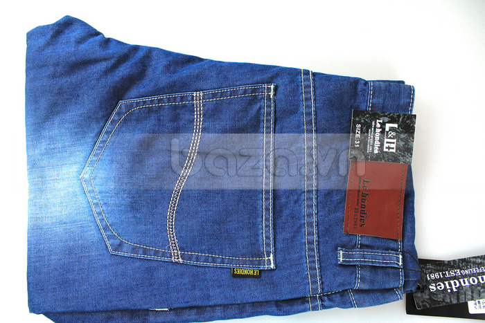 quần Jeans nam LeHondies 733  kiểu dáng mài cá tính