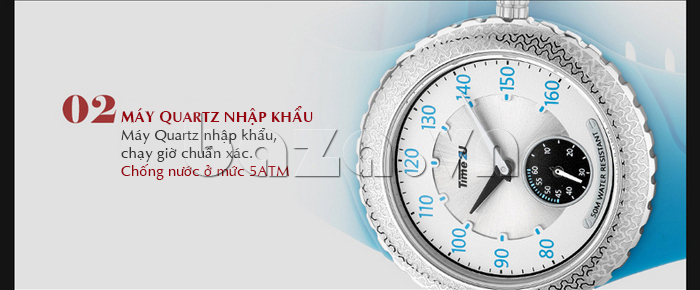 Đồng hồ thời trang Time2U Theo đuổi đam mê chạy giờ chuẩn xác 