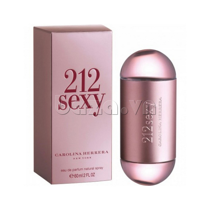 Nước hoa nữ 212 Sexy 60ml Eau de parfum hương thơm ngọt ngào tự nhiên