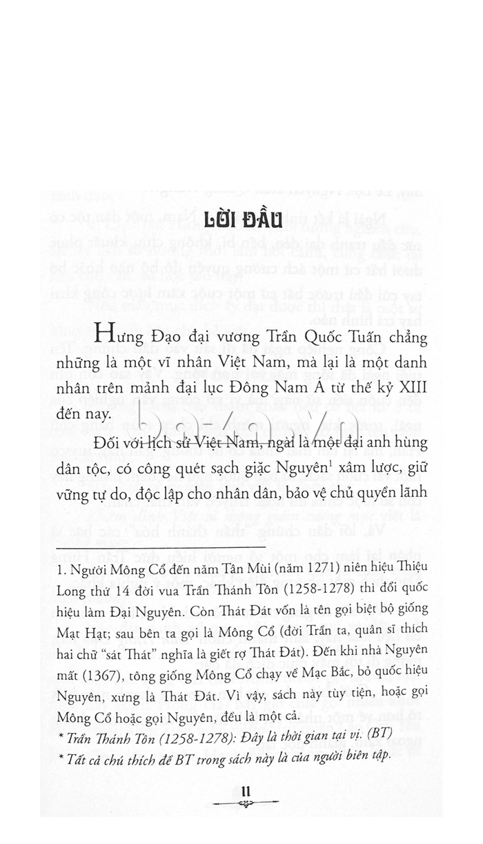 Góc nhìn sử Việt - Trần Hưng Đạo 