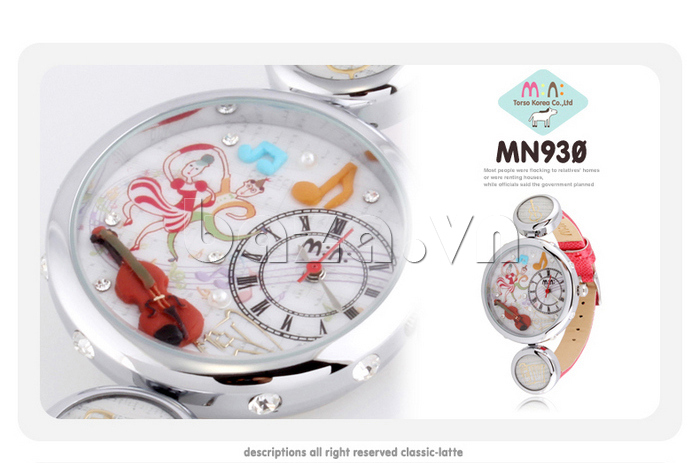 Đồng hồ nữ Mini MN930 Nhịp điệu cuộc sống