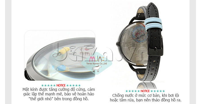 Đồng hồ nữ Mini MNS880 gấu trúc đáng yêu đảm bảo chống nước hoàn hảo 